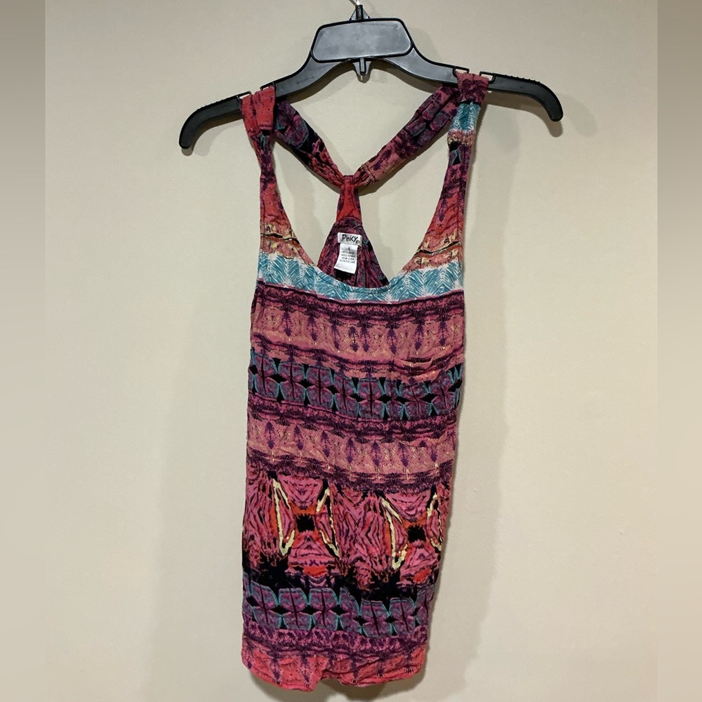 Pinky Multicolor Sleeveless Top